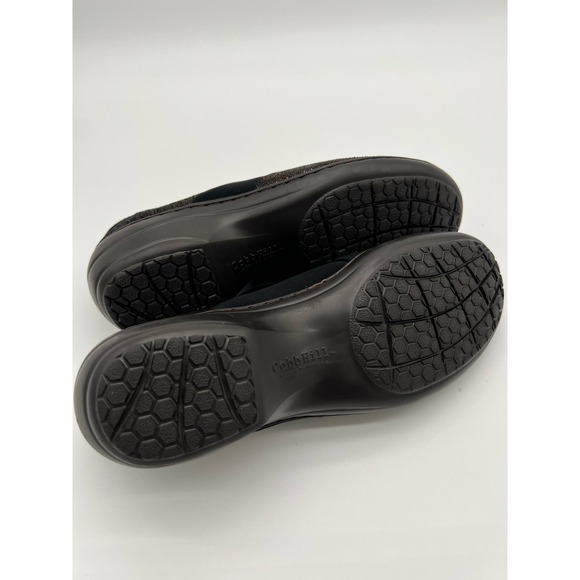 New Cobb Hill by New Balance Brown and Black Slip on Clogs Comfort Flats 7N - Picture 11 of 11